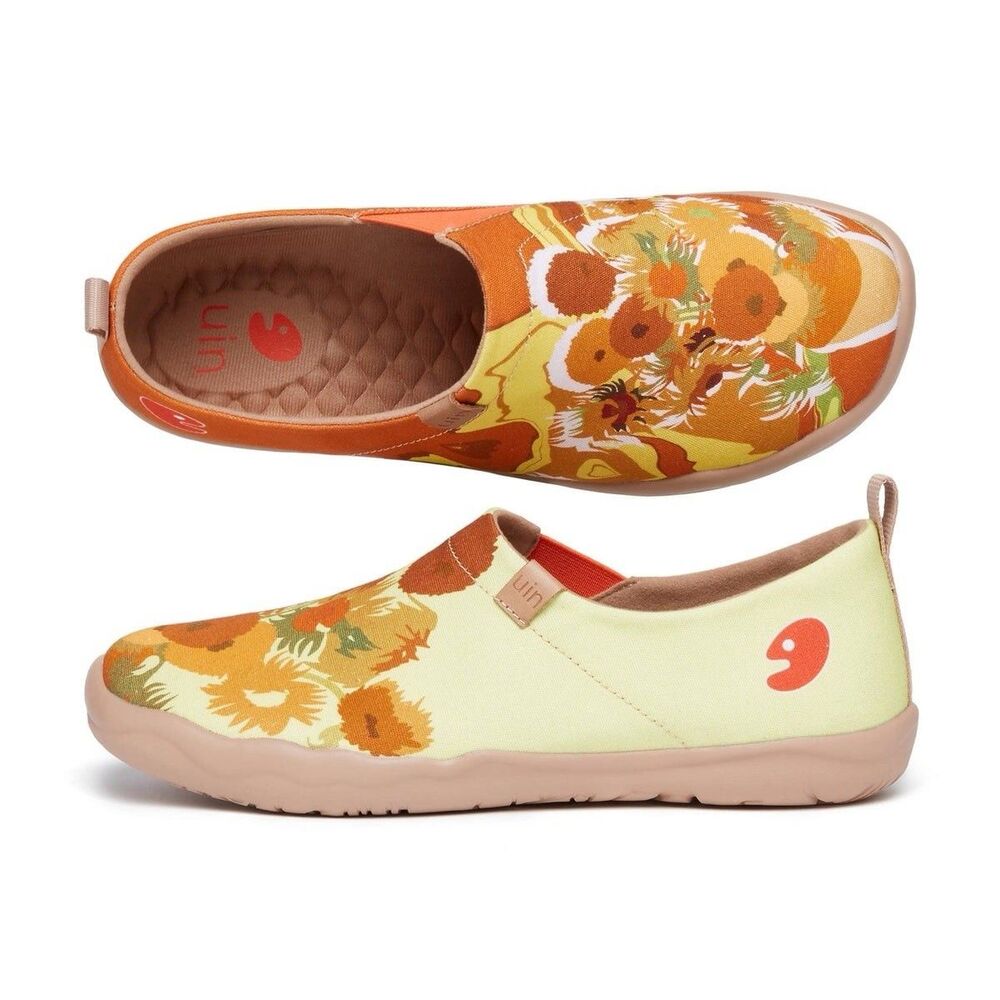 SPECIAL EDITION UIN Womens Van Gogh Sunflowers V3 Toledo Sz 7 National Gallery